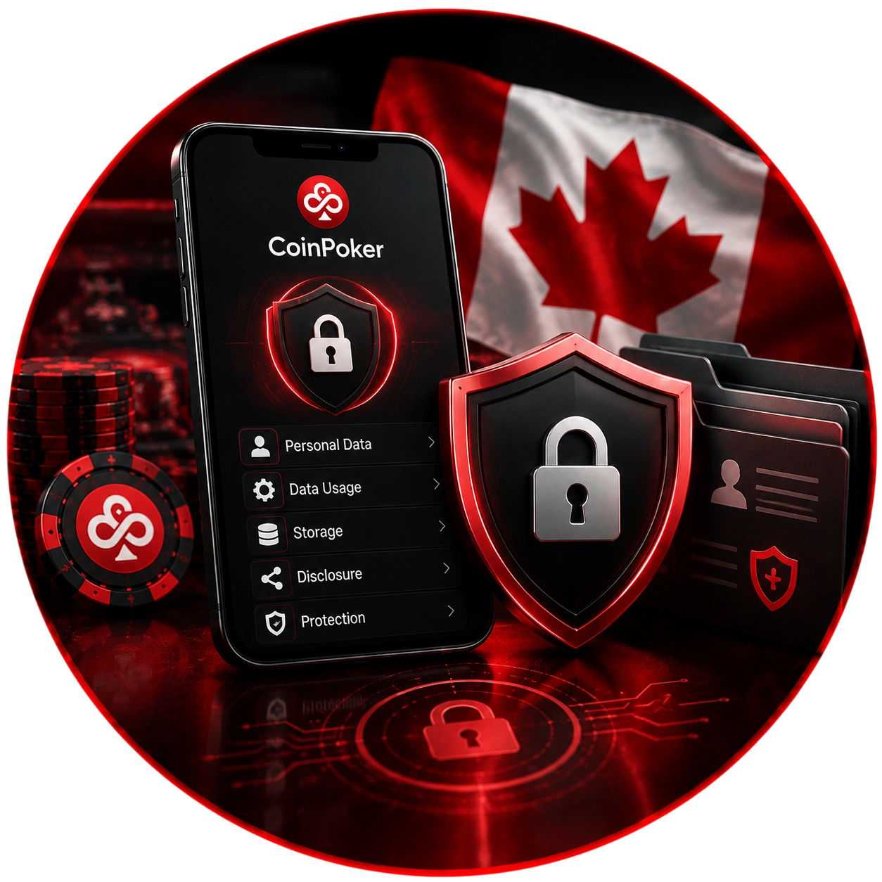 CoinPoker Canada privacy protection